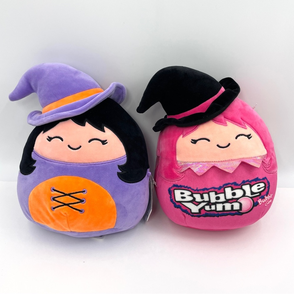 Squishmallow Winnie & Bubble Yum Plush Soft Toys